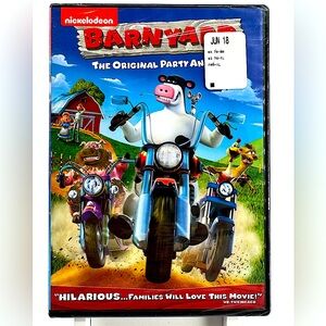 New. Factory Sealed Nickelodeon Barnyard DVD